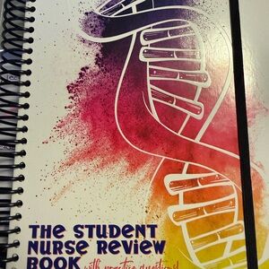 Colorful Student Nurse Review Book